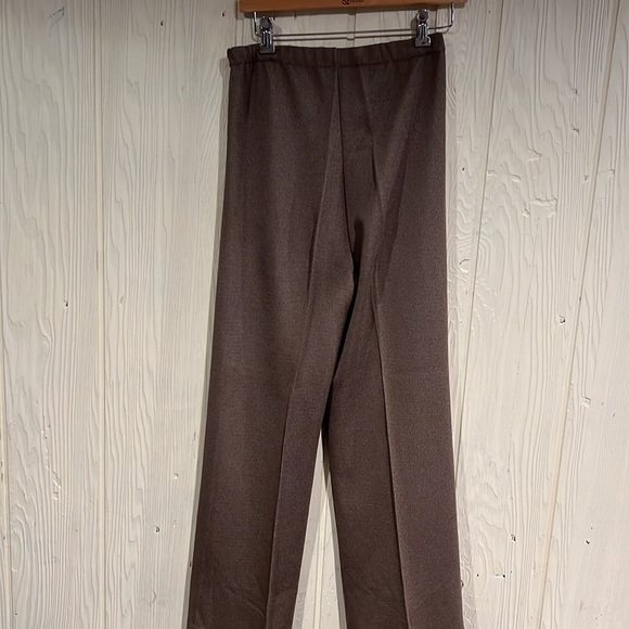 VINTAGE PANT SUIT! Susan Thomas Jacket and wide leg pants with belt size 12 - Picture 5 of 16